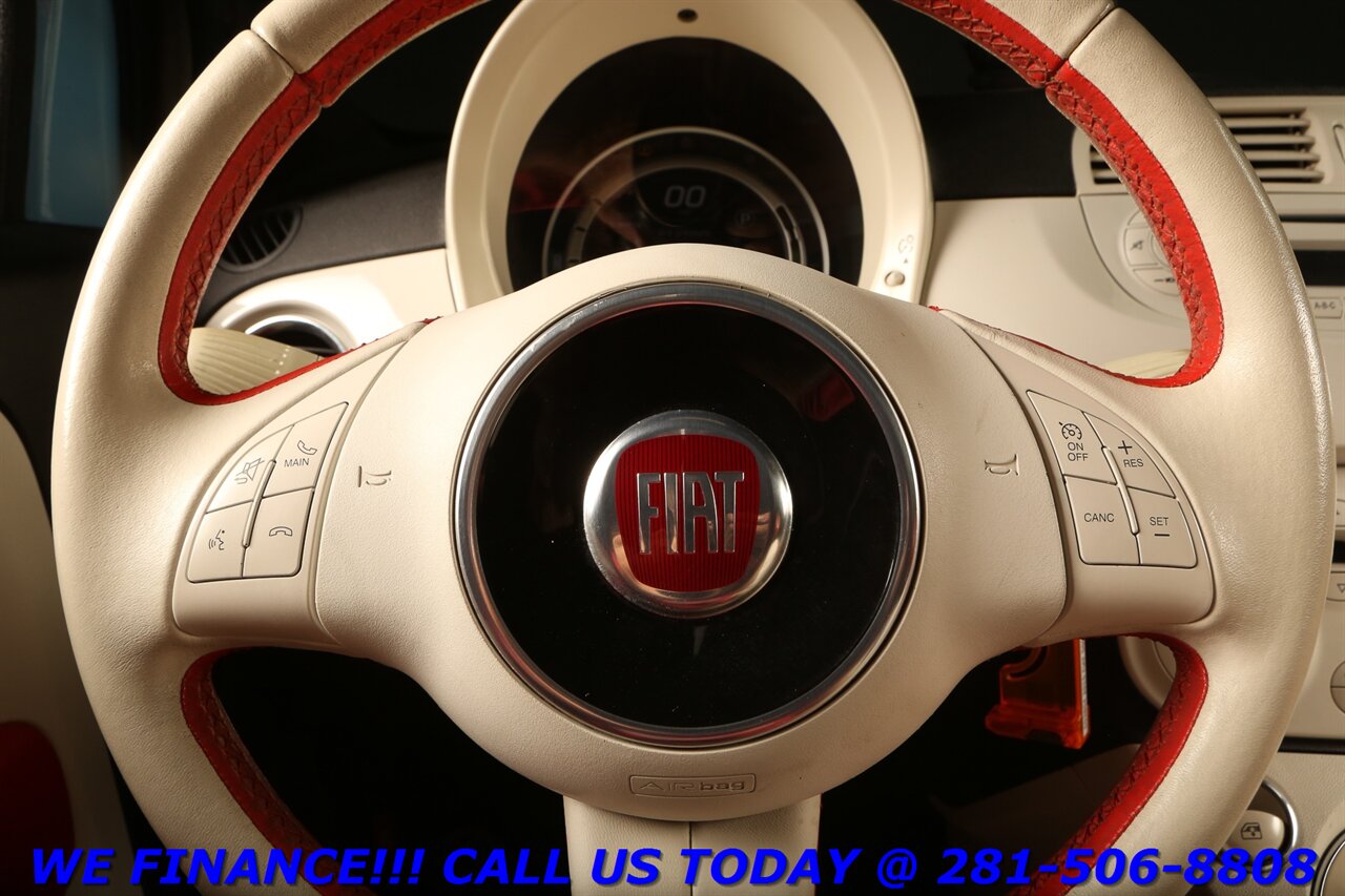 2015 FIAT 500 2015 500E LEATHER HEATSEAT BLUETOOTH 48K MLS   - Photo 13 - Houston, TX 77031