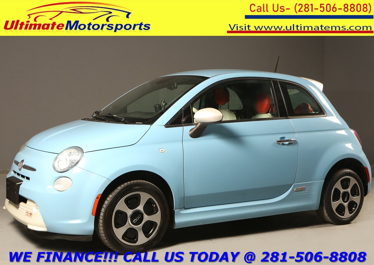 2015 FIAT 500 2015 500E LEATHER HEATSEAT BLUETOOTH 48K MLS   - Photo 1 - Houston, TX 77031