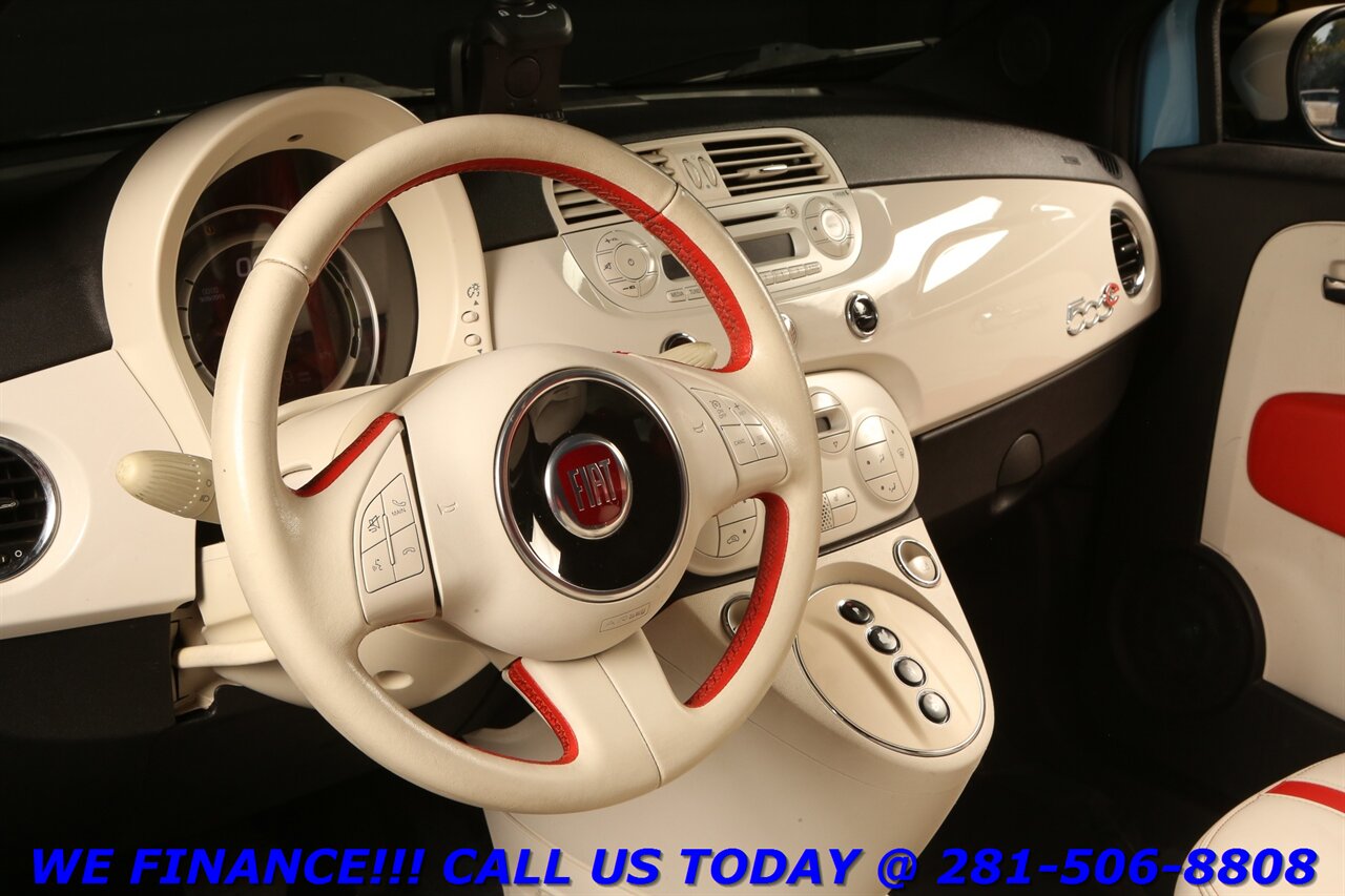 2015 FIAT 500 2015 500E LEATHER HEATSEAT BLUETOOTH 48K MLS   - Photo 10 - Houston, TX 77031
