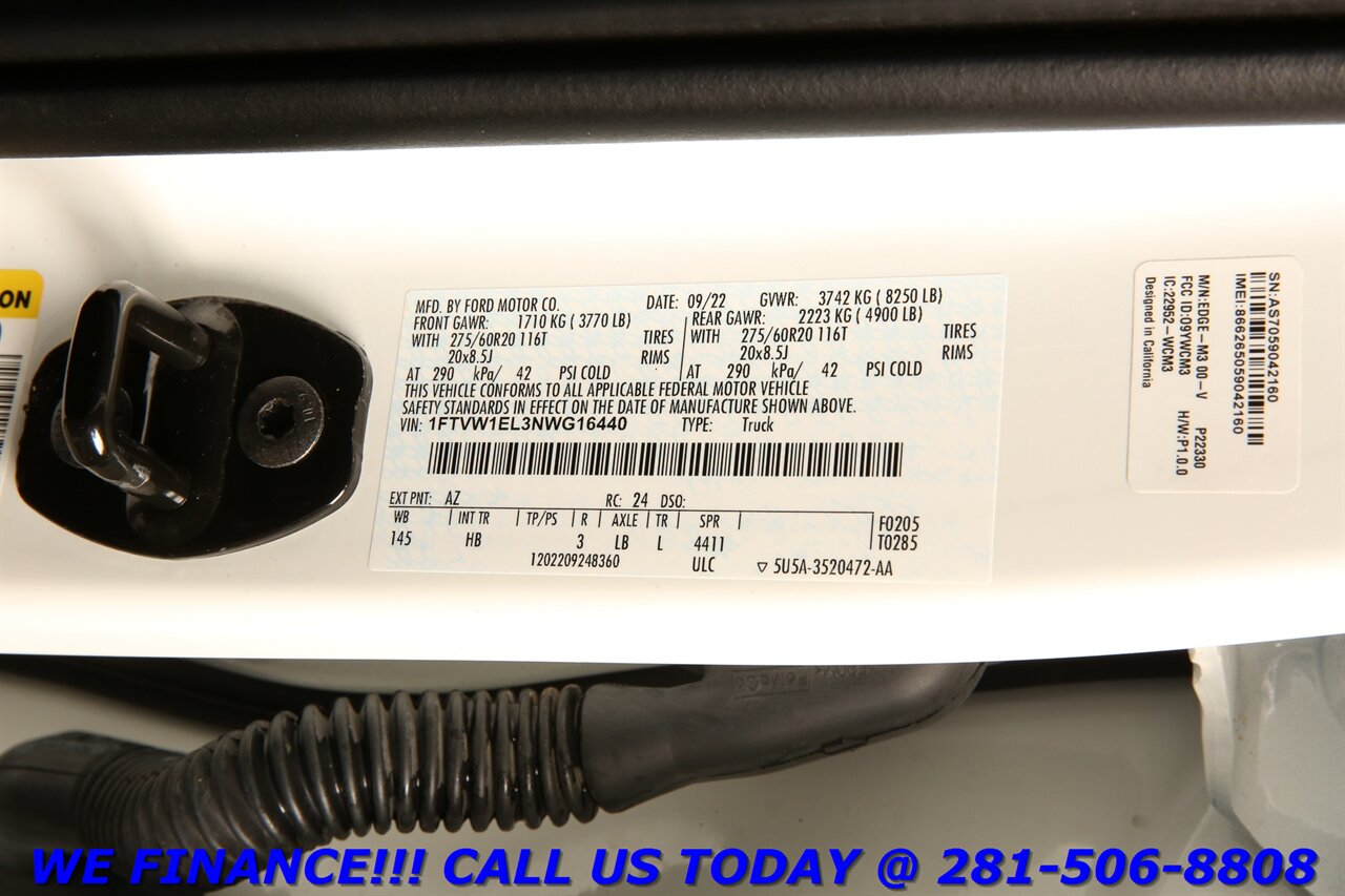 2022 Ford F-150 2022 Lightning Lariat 4x4 B&O CO-PILOT360 E PEARL   - Photo 31 - Houston, TX 77031