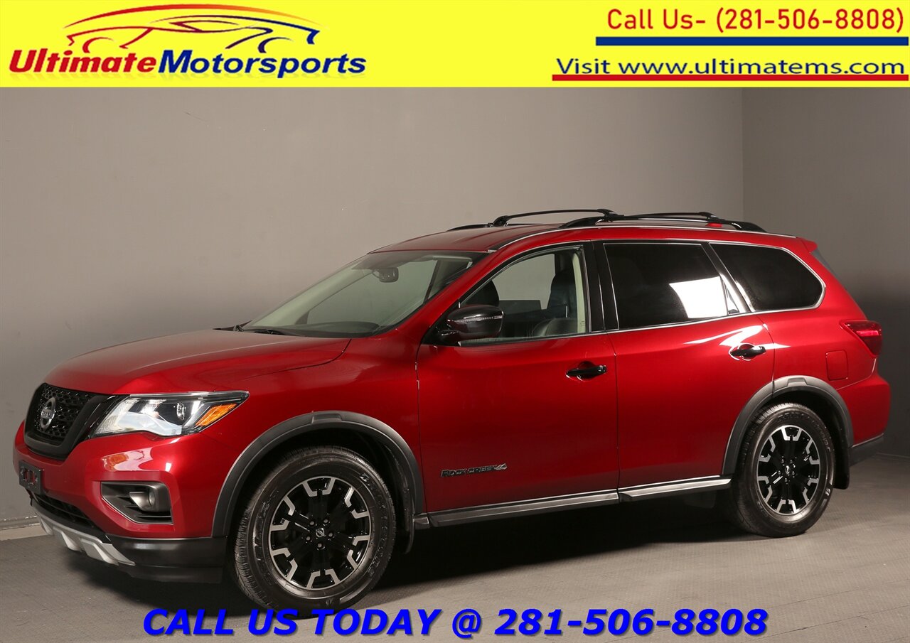 2020 Nissan Pathfinder SV ROCK CREEK EDITION 7-PASS CAMERA 18 " ALLOYS TOW   - Photo 1 - Houston, TX 77031