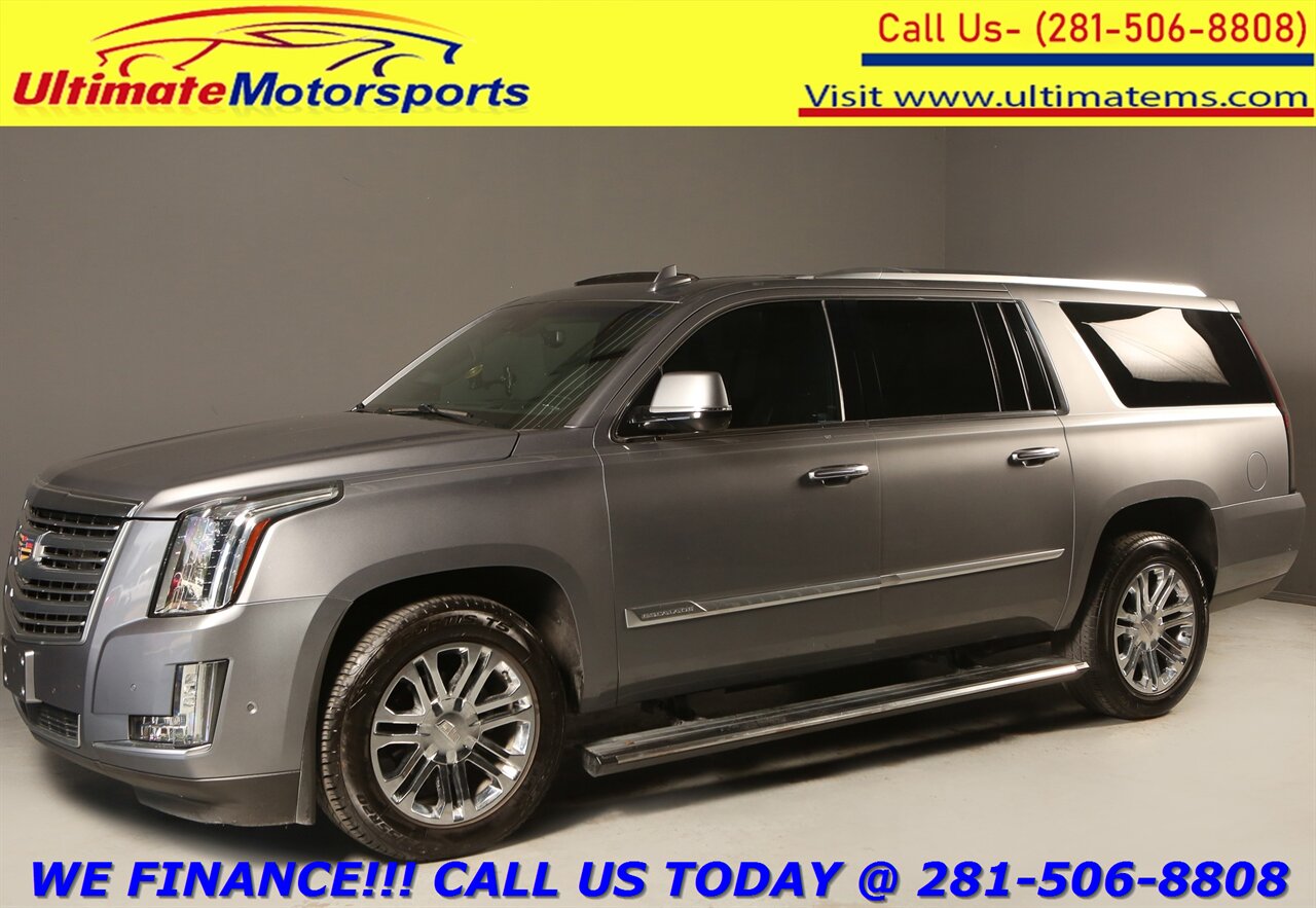 2018 Cadillac Escalade 2018 ESV Platinum 4x4 NAV 7-PASS DVD HUD DENALI XL - Photo 1 - Houston, TX 77031