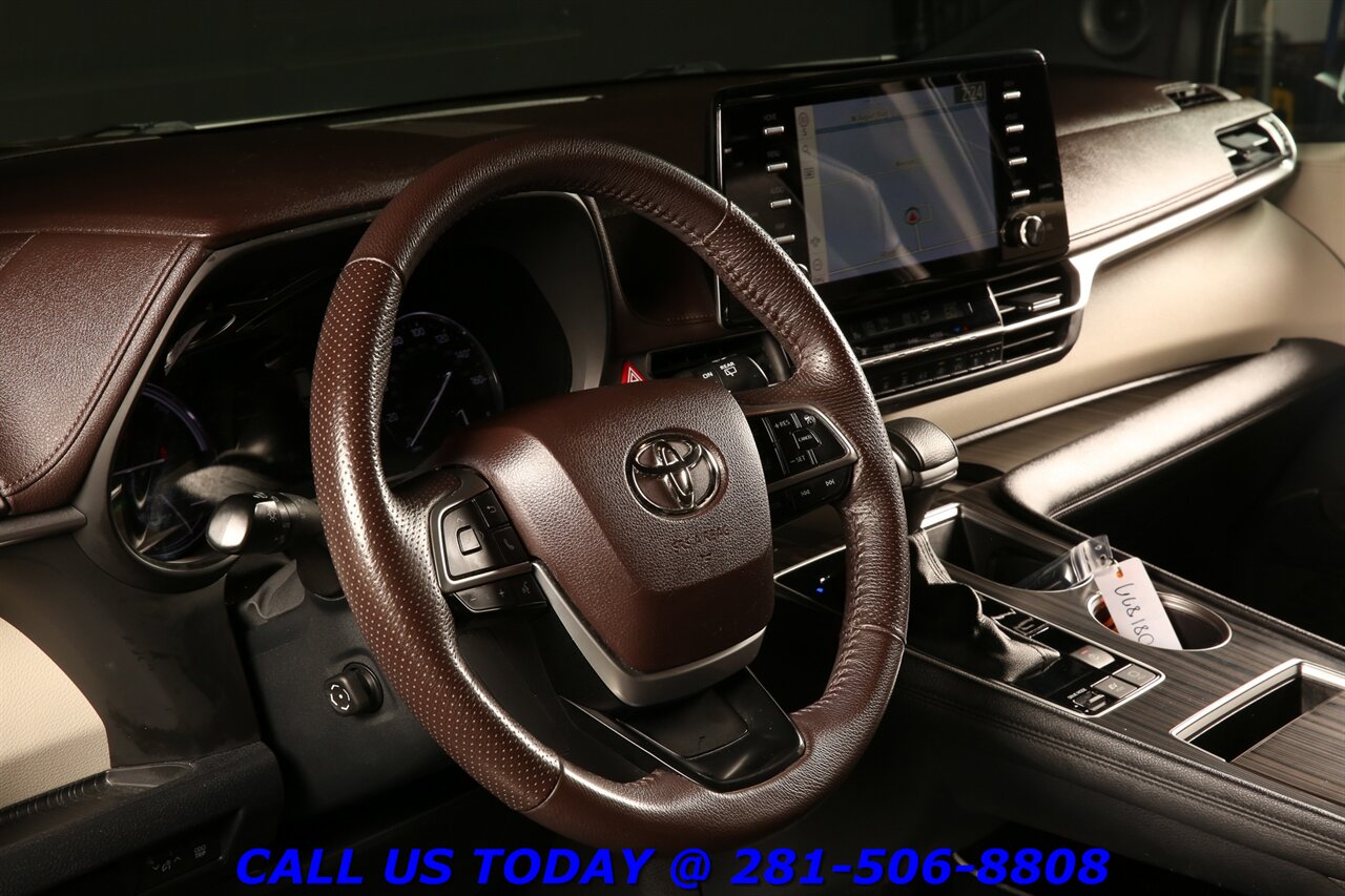 2023 Toyota Sienna 2023 Platinum AWD NAV HUD DVD SUN 7PASS ADAPTCRUIS - Photo 10 - Houston, TX 77031