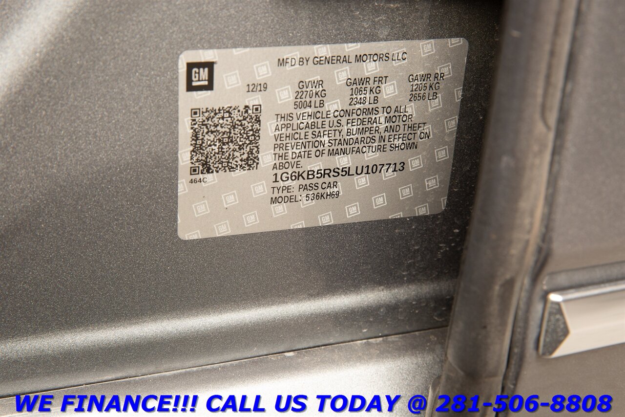 2020 Cadillac CT6 2020 3.6L Luxury AWD NAV PANO BLIND CAMERA 60K MLS   - Photo 29 - Houston, TX 77031