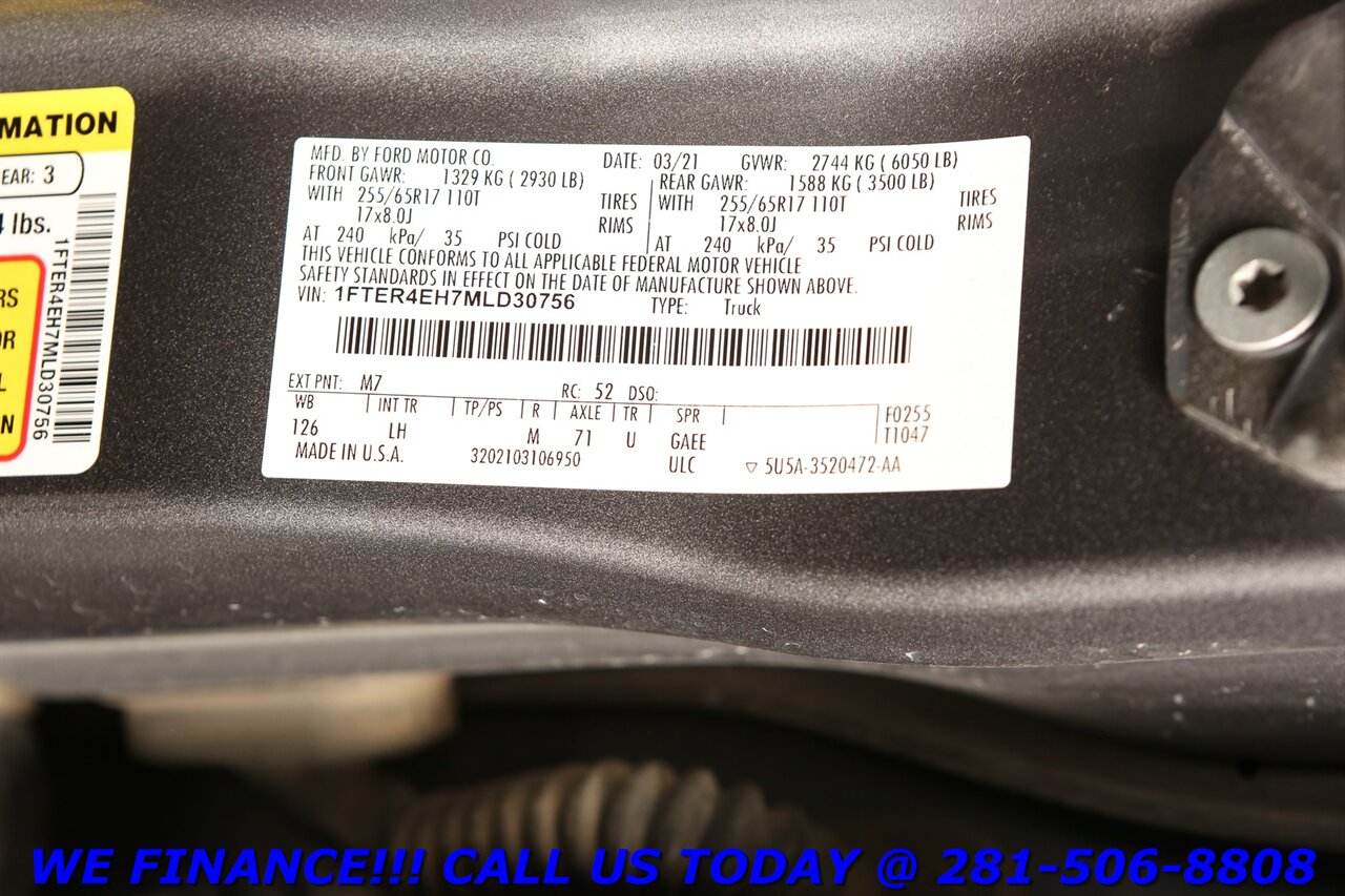 2021 Ford Ranger 2021 LIFTED XLT CREW BLIND CAM BED-LINER 18 "ALLOYS - Photo 26 - Houston, TX 77031