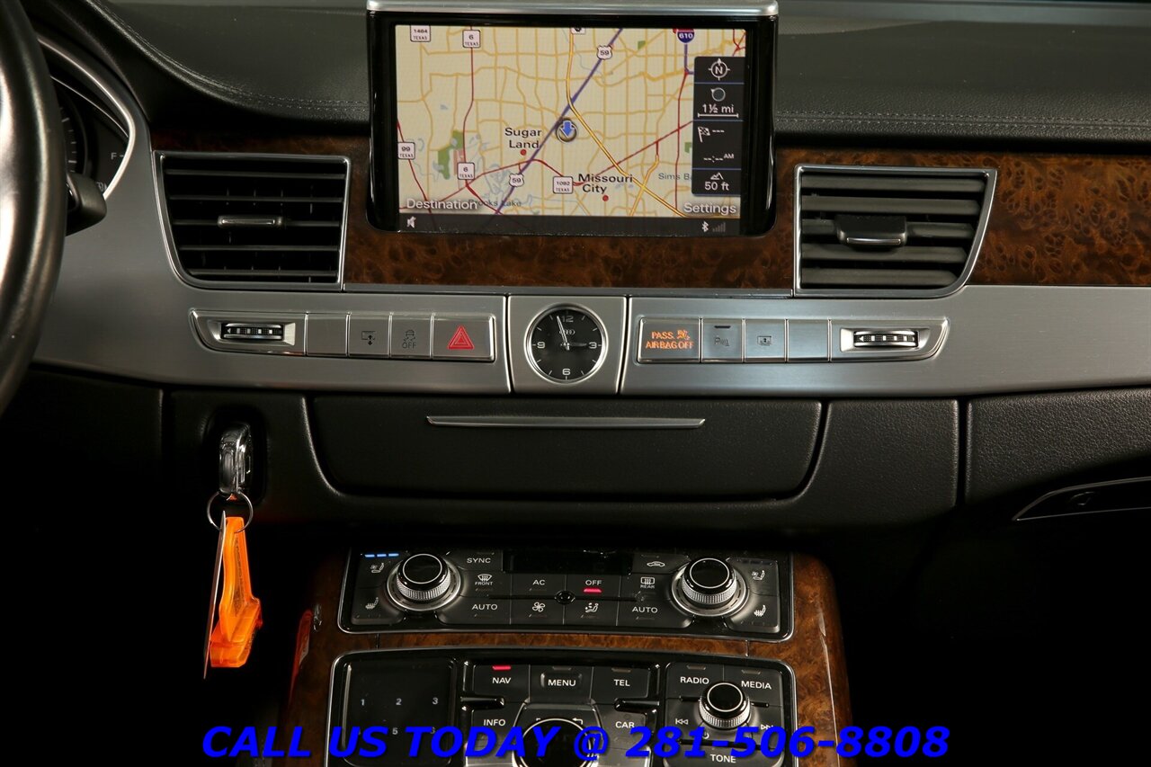 2011 Audi A8 2011 Quattro AWD NAV SUN BLIND CAMERA 65K MLS   - Photo 17 - Houston, TX 77031