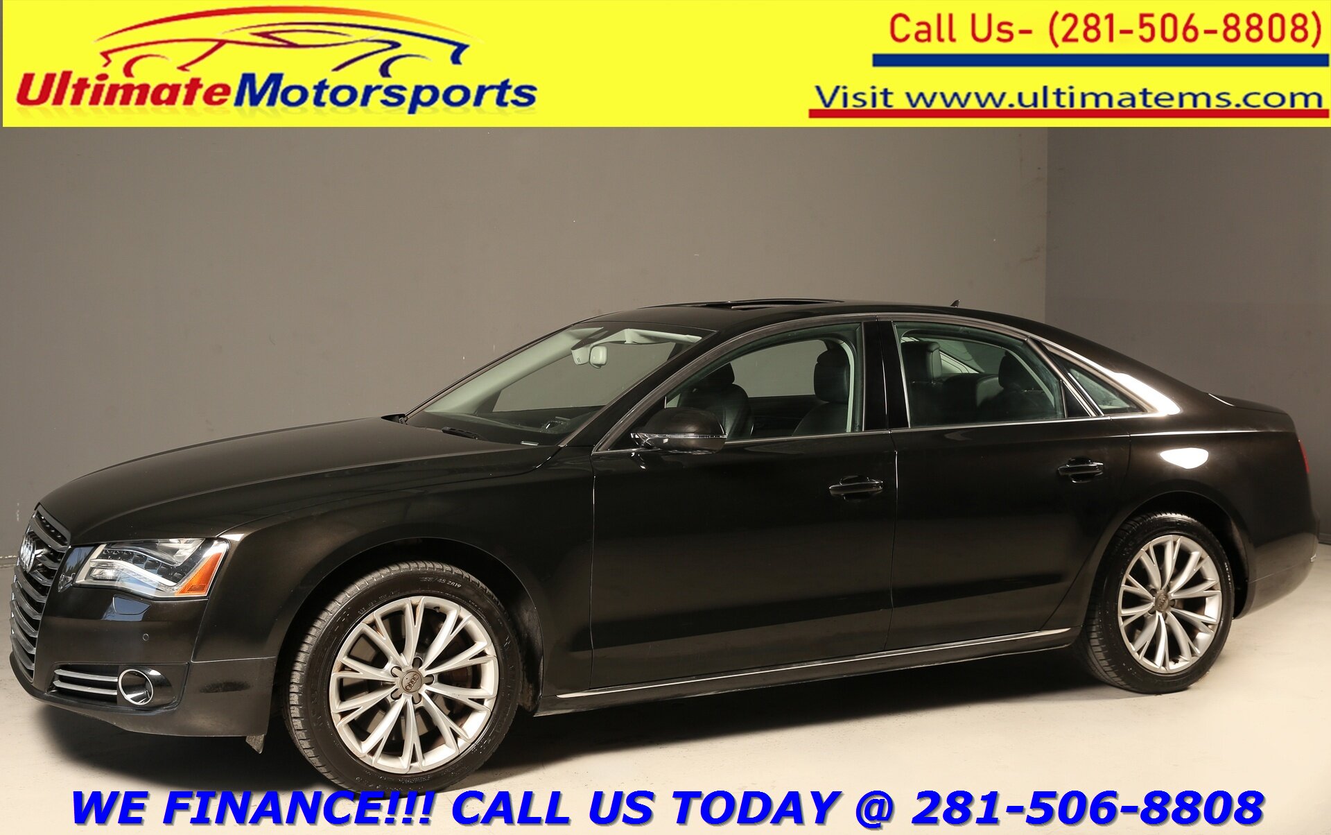 2011 Audi A8 2011 Quattro AWD NAV SUN BLIND CAMERA 65K MLS   - Photo 1 - Houston, TX 77031