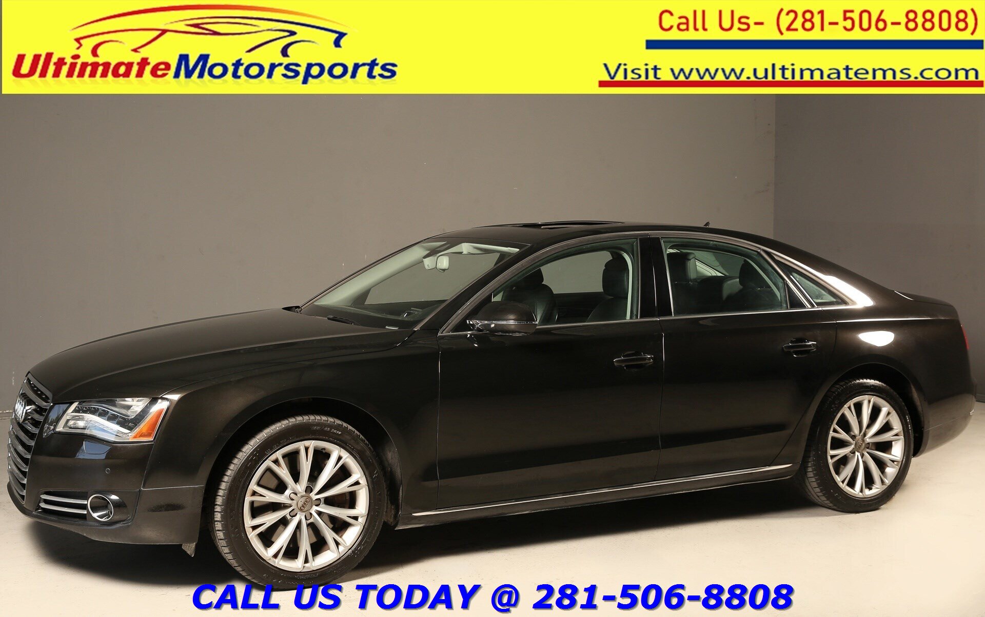 2011 Audi A8 2011 Quattro AWD NAV SUN BLIND CAMERA 65K MLS   - Photo 1 - Houston, TX 77031