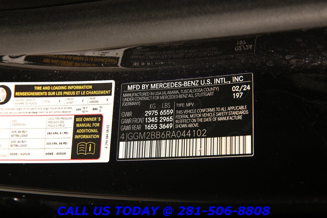 2024 Mercedes-Benz EQE 350+ 2023 EXCLUSIVE NAV PANO ADAPT-SELF DRIVE BURMESTER - Photo 30 - Houston, TX 77031