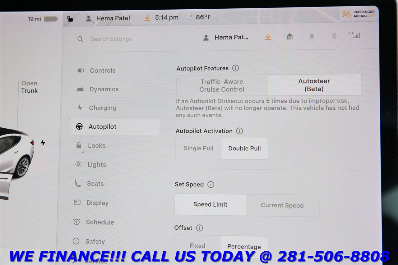 2021 Tesla Model 3 2021 FSD3 AUTOPILOT NAV PANO HEATSEAT 32K MLS - Photo 16 - Houston, TX 77031