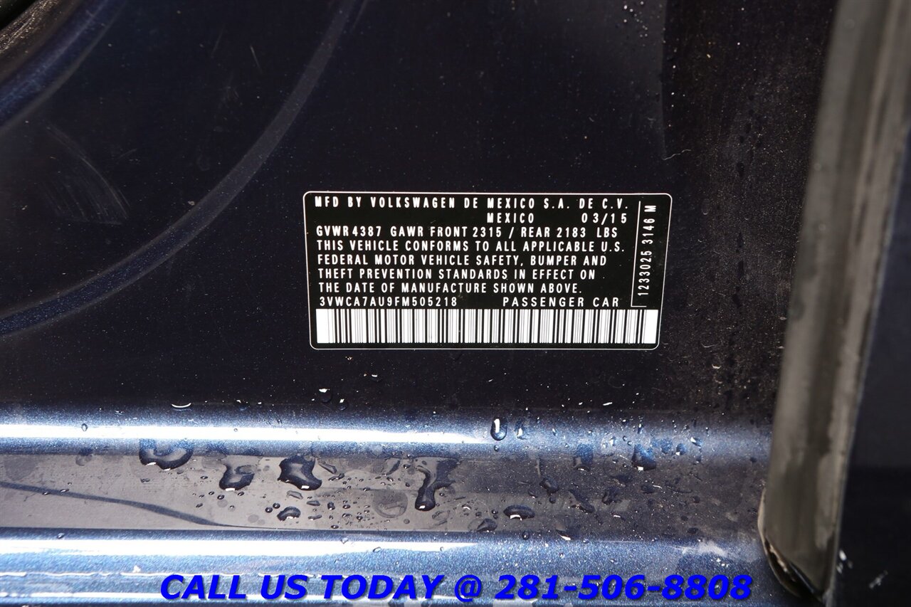 2015 Volkswagen SportWagen 2015 TDI DIESEL LEATHER CAMERA PWR SEATS   - Photo 26 - Houston, TX 77031