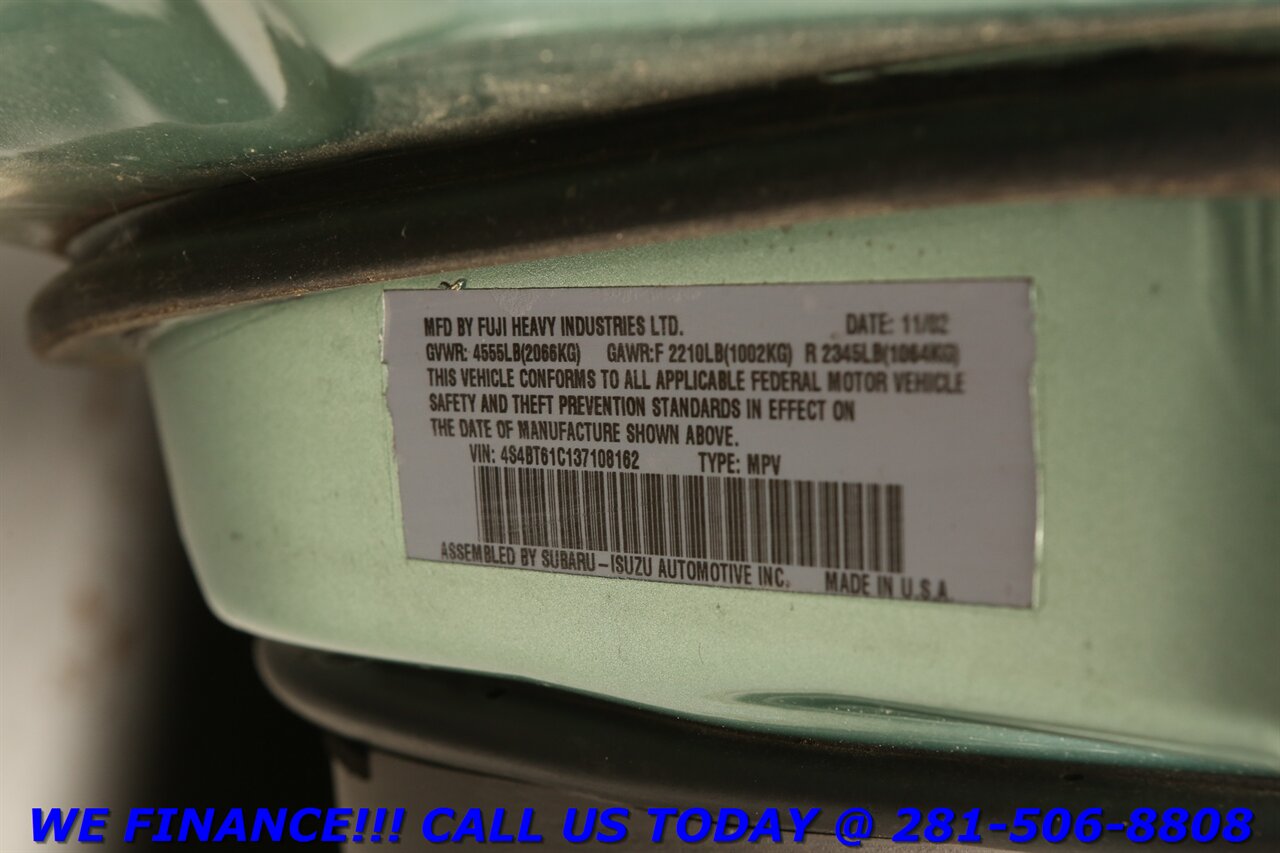 2003 Subaru Baja 2003 AWD SUN LEATHER PWR SEAT 16 "ALLOY 77K MLS   - Photo 27 - Houston, TX 77031