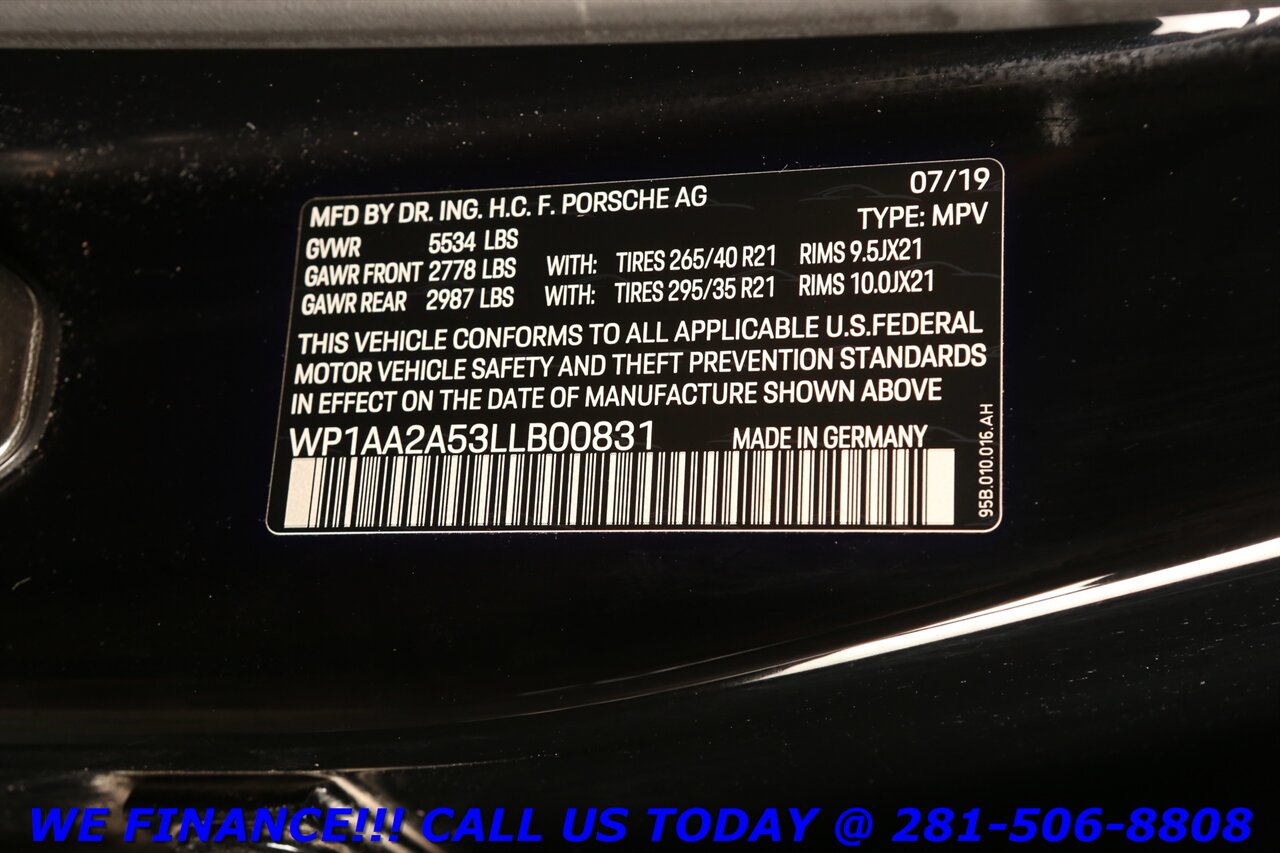 2020 Porsche Macan 2020 AWD NAV PANO SPORT CAMERA BOSE 53K MLS - Photo 28 - Houston, TX 77031