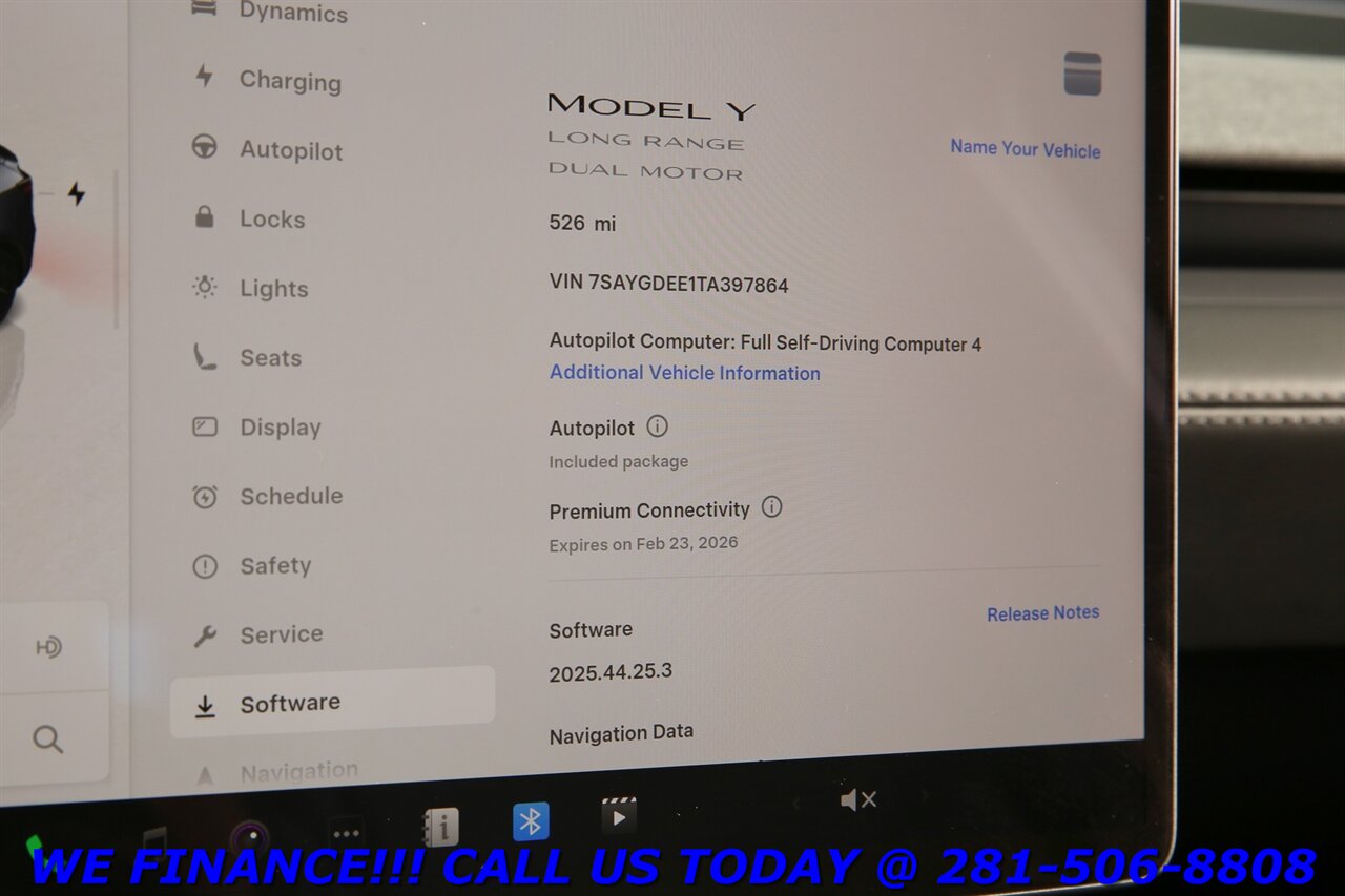 2026 Tesla Model Y 2026 Long Range AWD FSD NAV PANO 526 MILES!!! - Photo 15 - Houston, TX 77031