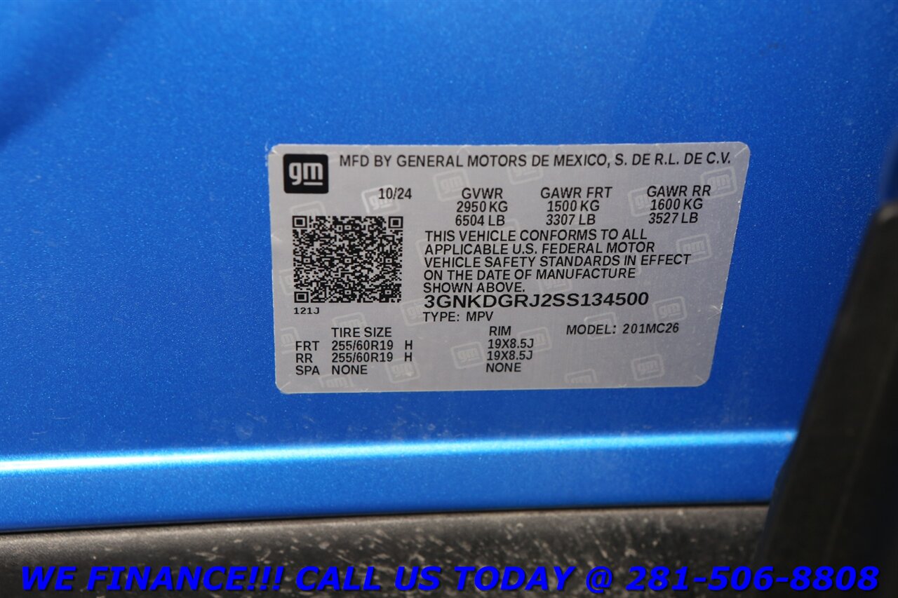 2025 Chevrolet Blazer 2025 LT AWD NAV PANO ADAPT BLIND CAMERA 13K MILES!   - Photo 31 - Houston, TX 77031