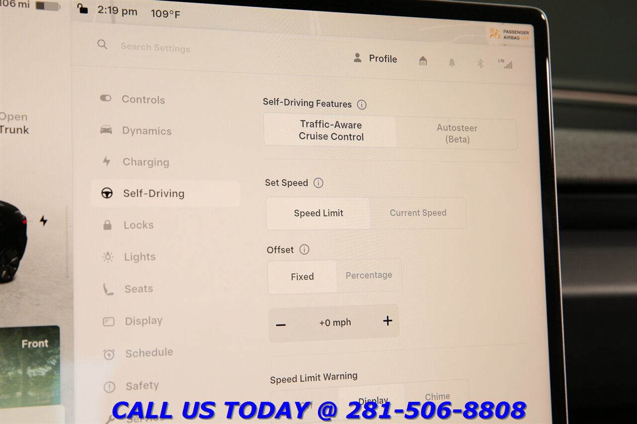 2024 Tesla Model 3 2024 FSD NAV PANO HEAT/COOL SEAT CAMERA 23K MLS - Photo 17 - Houston, TX 77031