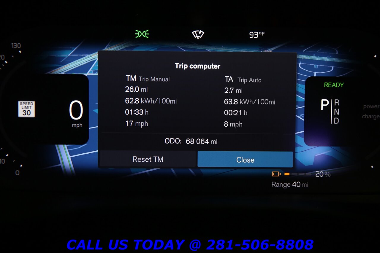 2022 Volvo XC40 Recharge 2022 Twin Plus AWD NAV PANO BLIND HEATSEAT 223 Mi - Photo 14 - Houston, TX 77031