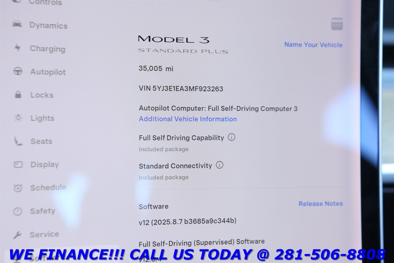 2021 Tesla Model 3 2021 FSD3 AUTOPILOT NAV PANO HEATSEAT 35K MLS   - Photo 15 - Houston, TX 77031
