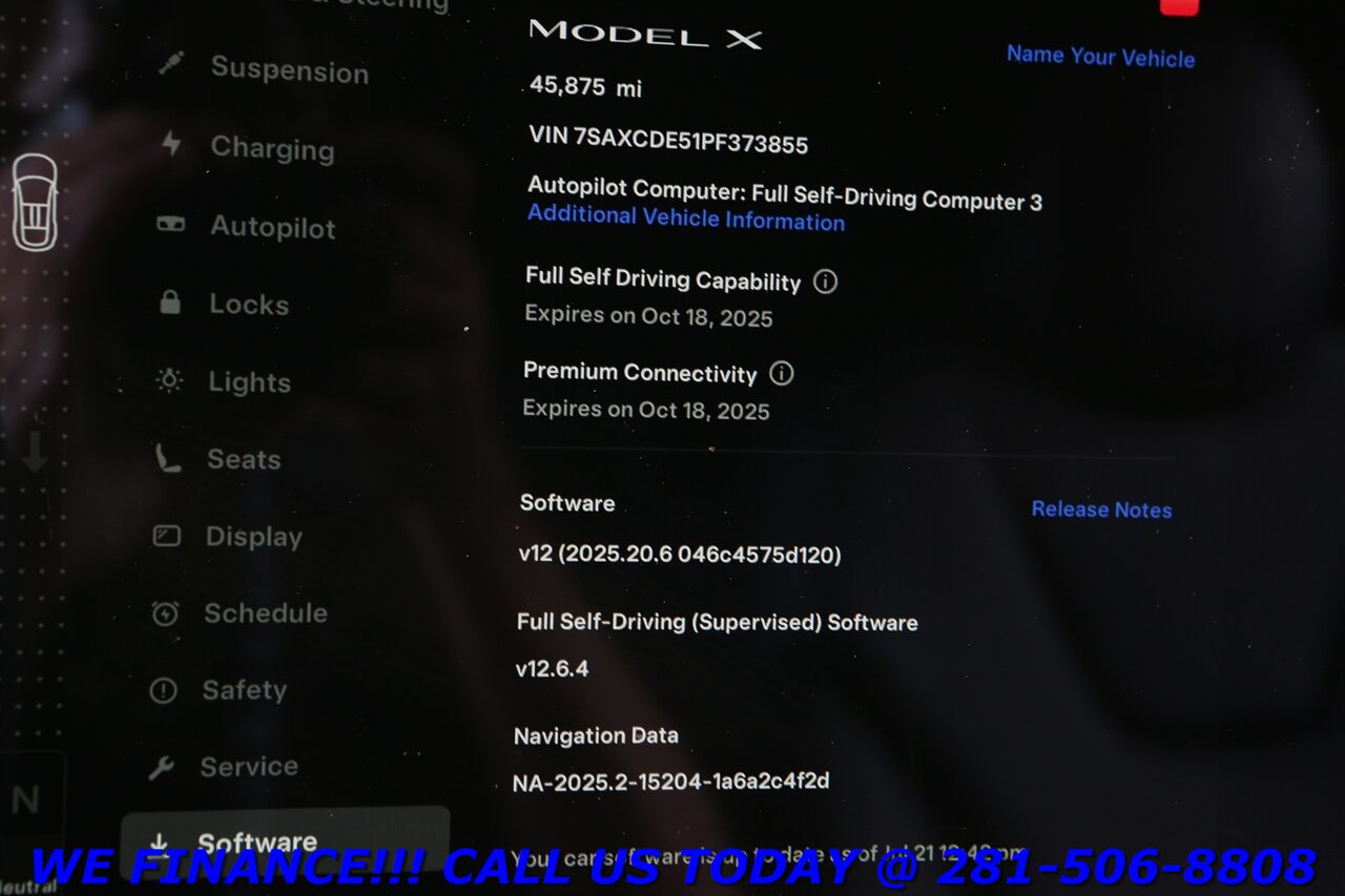 2023 Tesla Model X 2023 AWD FSD NAV HEAT/COOL SEAT WOOD CAMERA 45K - Photo 15 - Houston, TX 77031