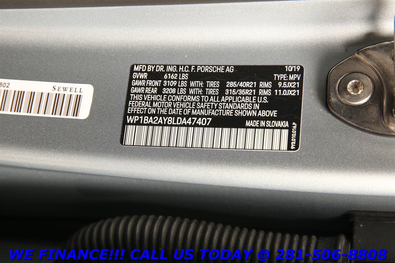 2020 Porsche Cayenne 2020 Coupe AWD NAV PANO HEAT/COOLSEAT BOSE CARPLAY - Photo 31 - Houston, TX 77031
