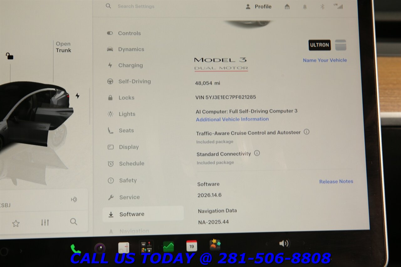 2023 Tesla Model 3 2023 Performance AWD FSD AUTOPILOT PANO 48K MLS - Photo 15 - Houston, TX 77031