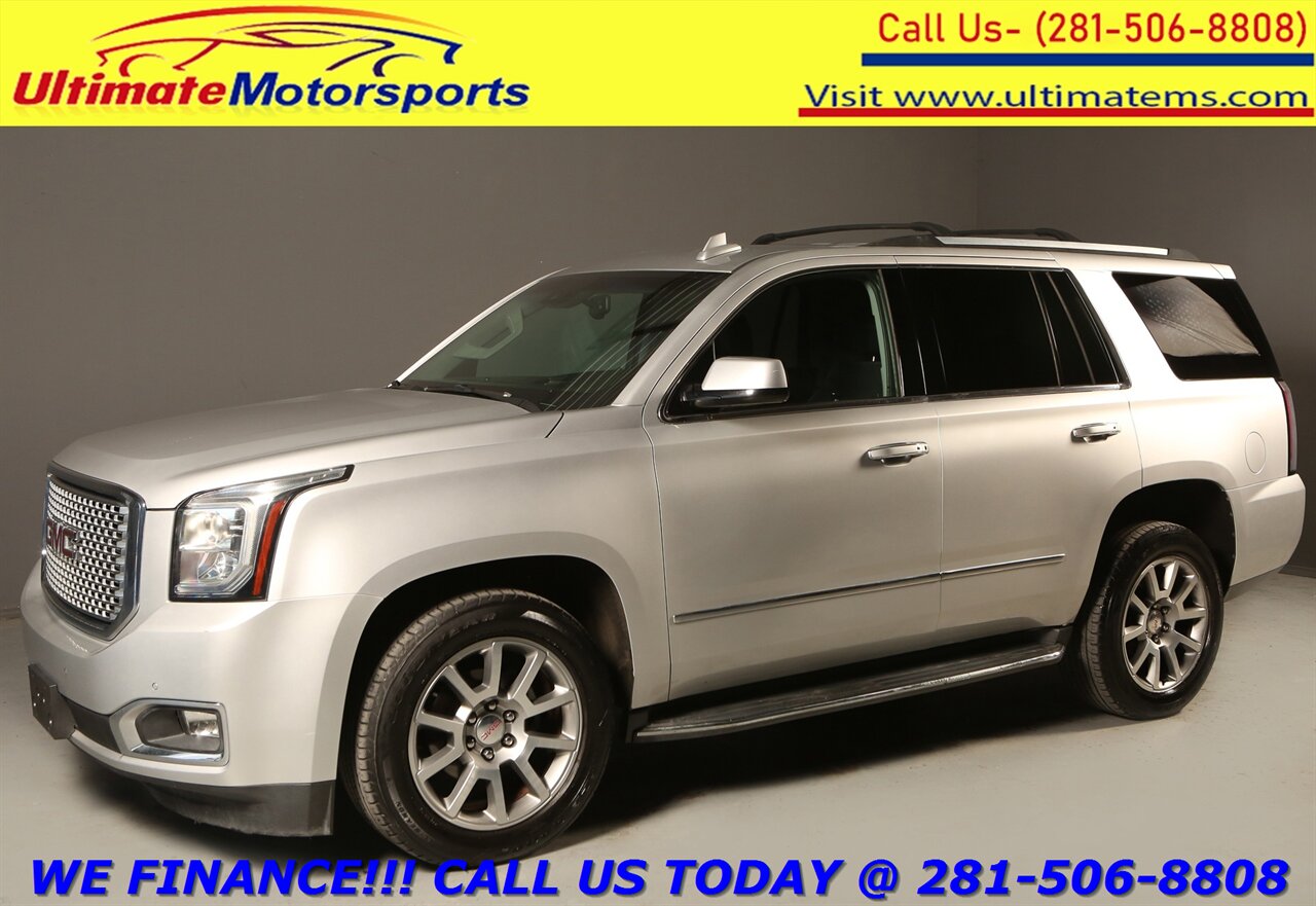 2017 GMC Yukon 2017 Denali 4x4 NAV BLIS HEAT/COOL SEAT 7-PASS 75K   - Photo 1 - Houston, TX 77031