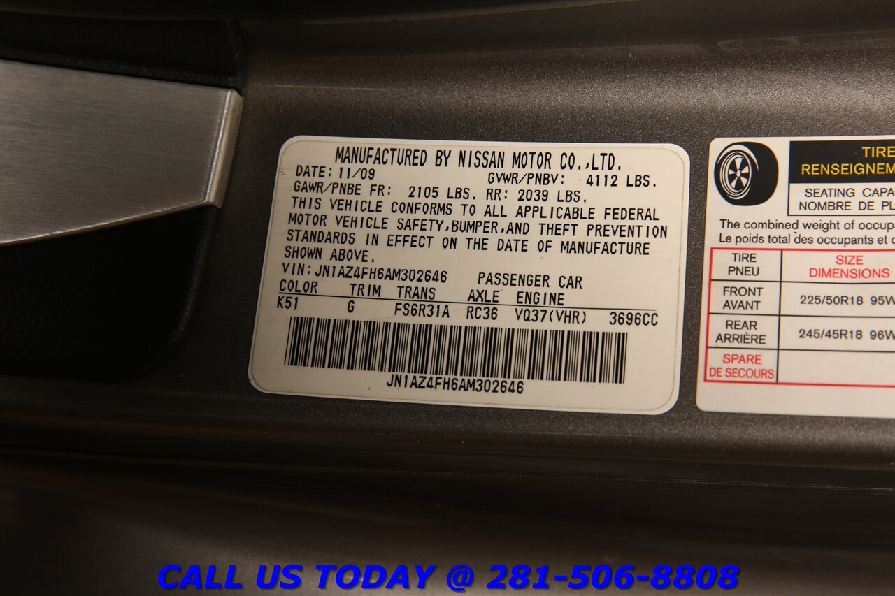 2010 Nissan 370Z 2010 Touring CONVERTIBLE MANUAL 6-SPEED 68K MLS - Photo 24 - Houston, TX 77031