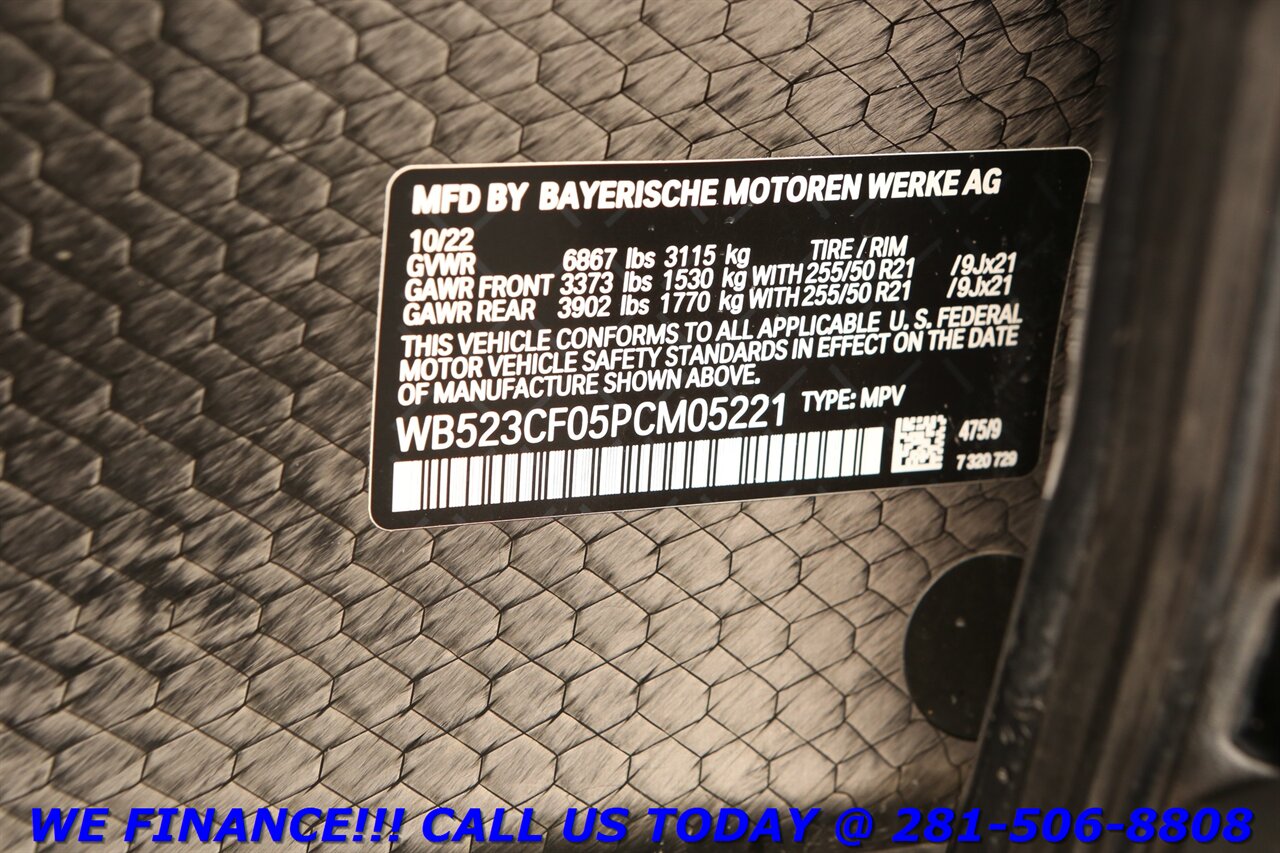 2023 BMW iX 2023 xDrive50 AWD NAV PANO BLIND HEATSEAT 30K MLS   - Photo 28 - Houston, TX 77031