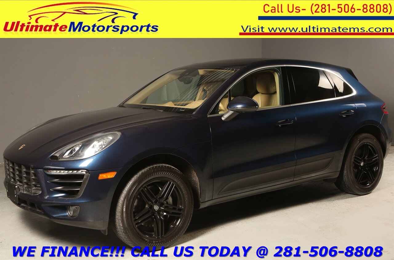 2017 Porsche Macan 2017 S AWD NAV PANO HEATSEAT SPORT 19 "ALLOYS 76K   - Photo 1 - Houston, TX 77031