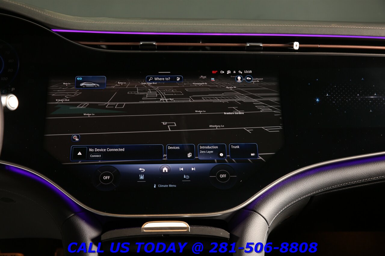 2023 Mercedes-Benz EQS 450 2023 4MATIC AMG HYPERSCREEN BURMESTER CARPY 15K Mi - Photo 16 - Houston, TX 77031