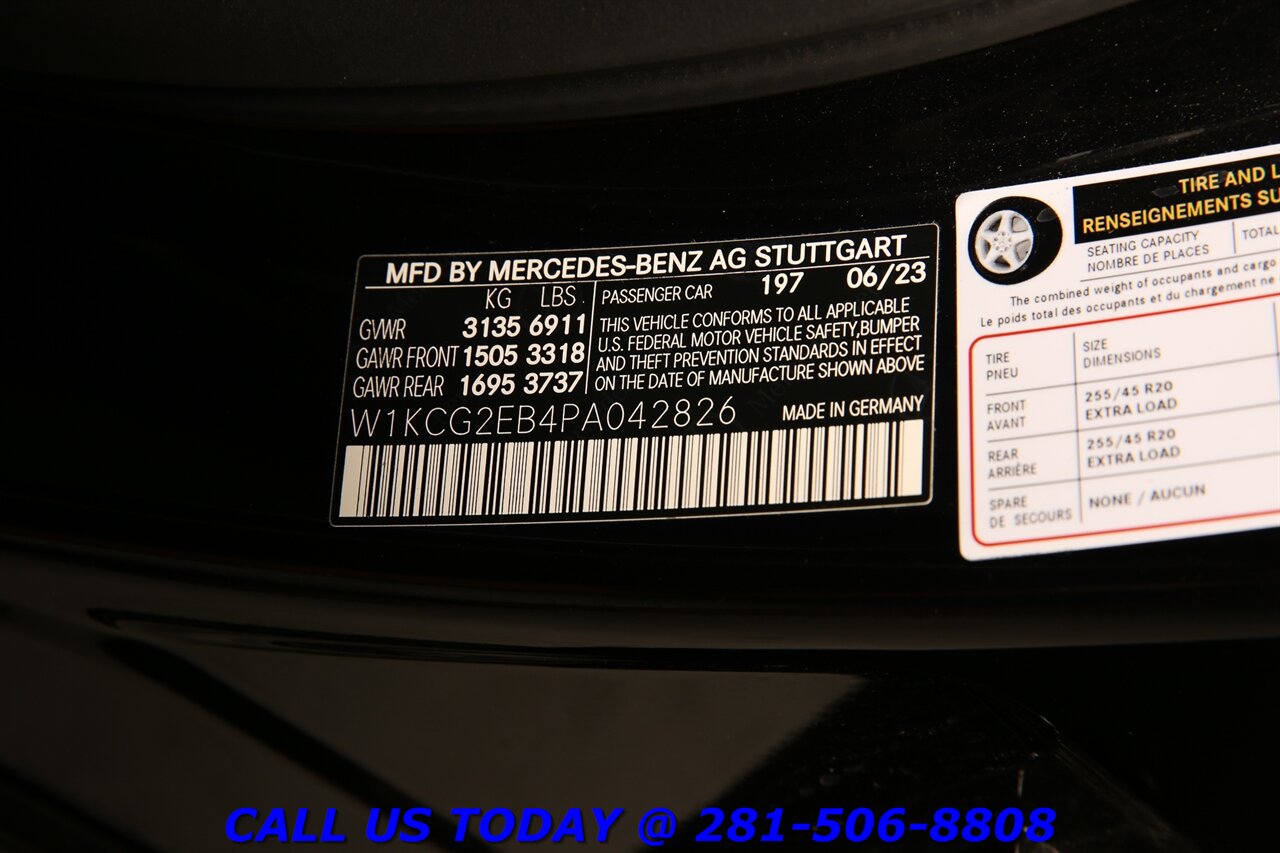 2023 Mercedes-Benz EQS 450 2023 4MATIC AMG HYPERSCREEN BURMESTER CARPY 15K Mi - Photo 31 - Houston, TX 77031
