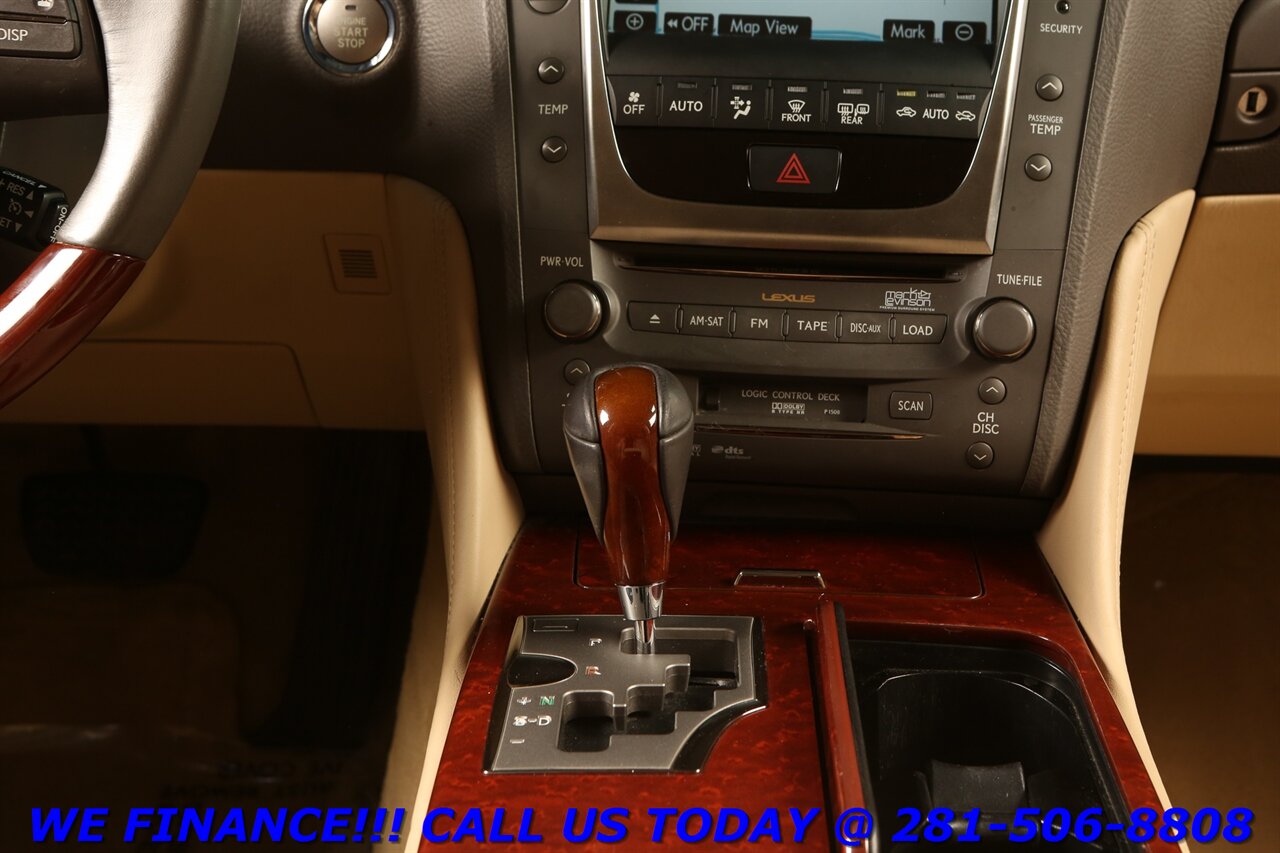 2008 Lexus LEXUS GS 350 NAVIGATION MARK LEVINSON HEAT/COOL MANUALS 2 KEYS - Photo 18 - Houston, TX 77031