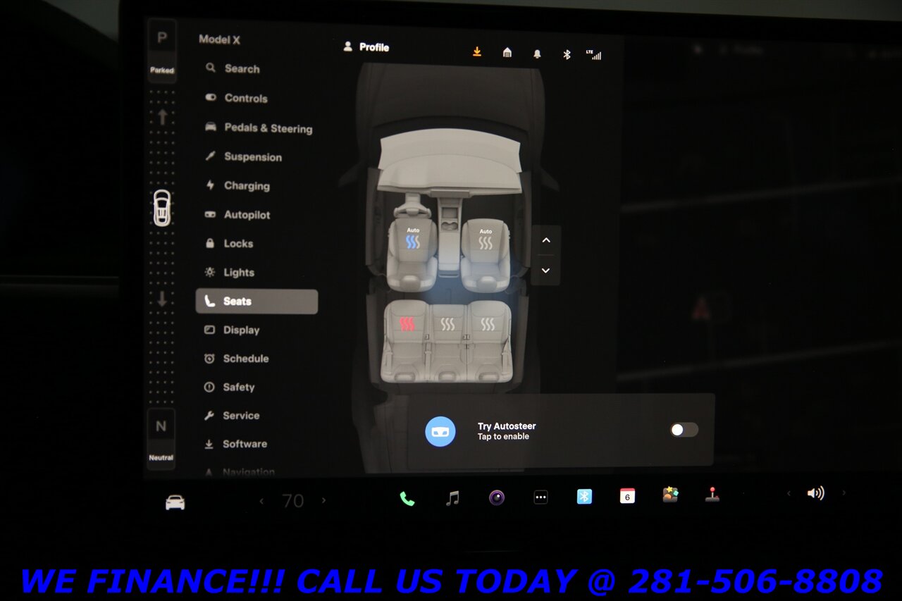 2023 Tesla Model X 2023 LONG RANGE AWD FSD4 AUTOPILOT FULL STEERING   - Photo 18 - Houston, TX 77031