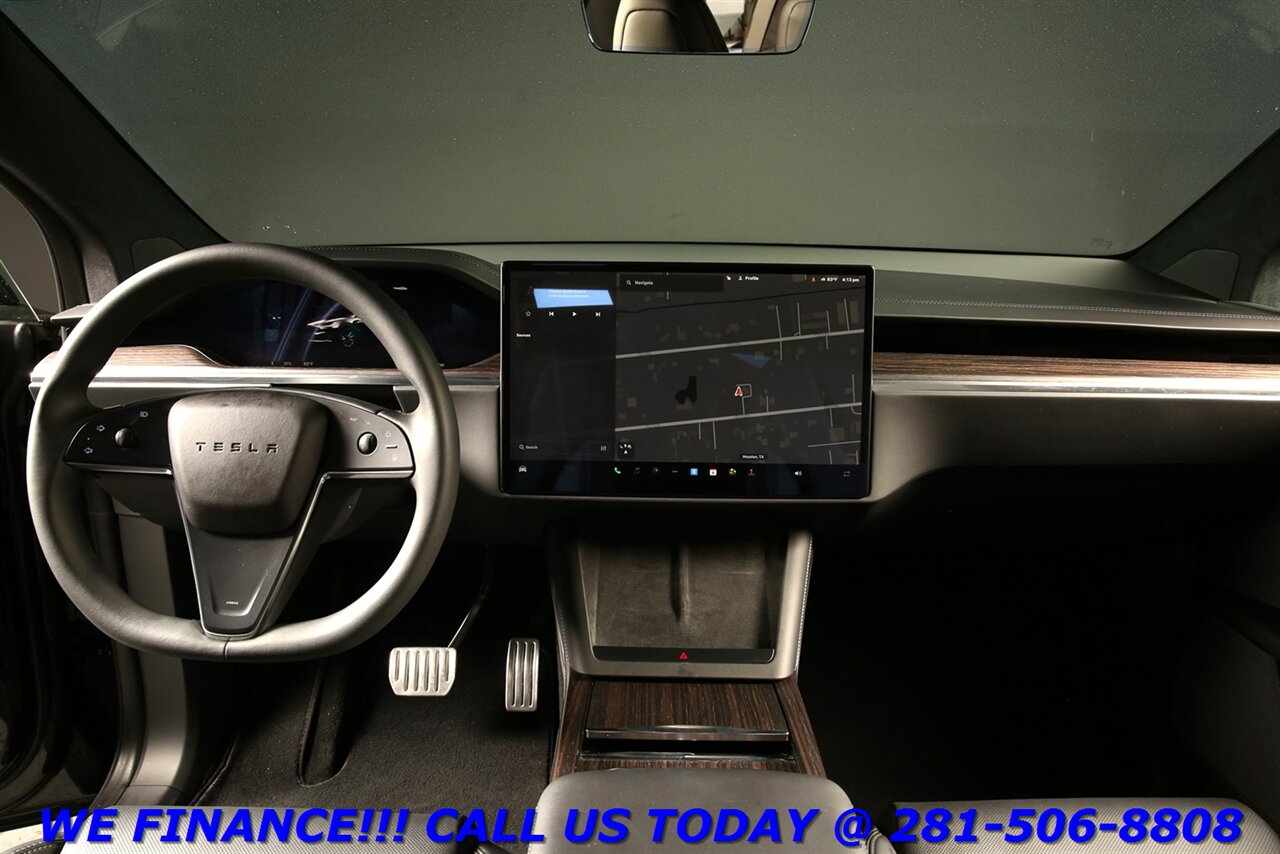 2023 Tesla Model X 2023 LONG RANGE AWD FSD4 AUTOPILOT FULL STEERING   - Photo 3 - Houston, TX 77031