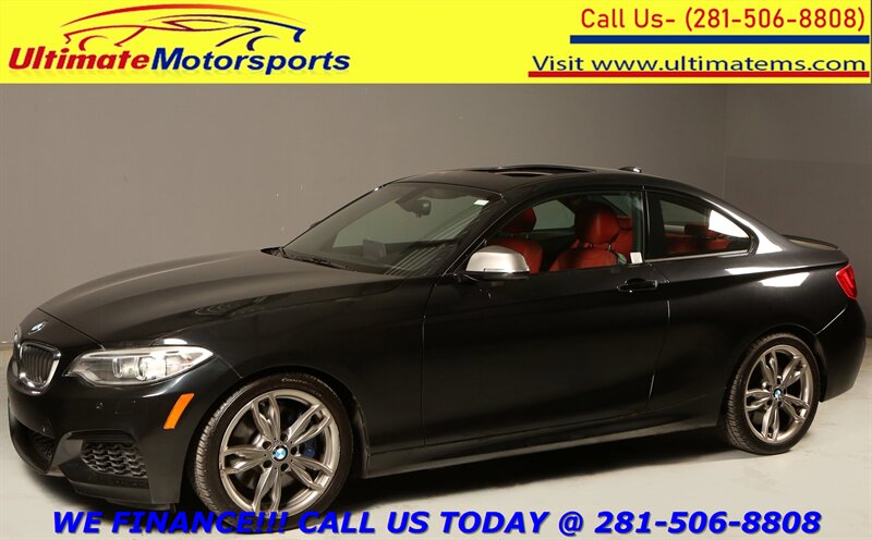 2016 BMW BMW M235i M SPORT RED CARPLAY NAV SUN HEATSEAT CAMERA  