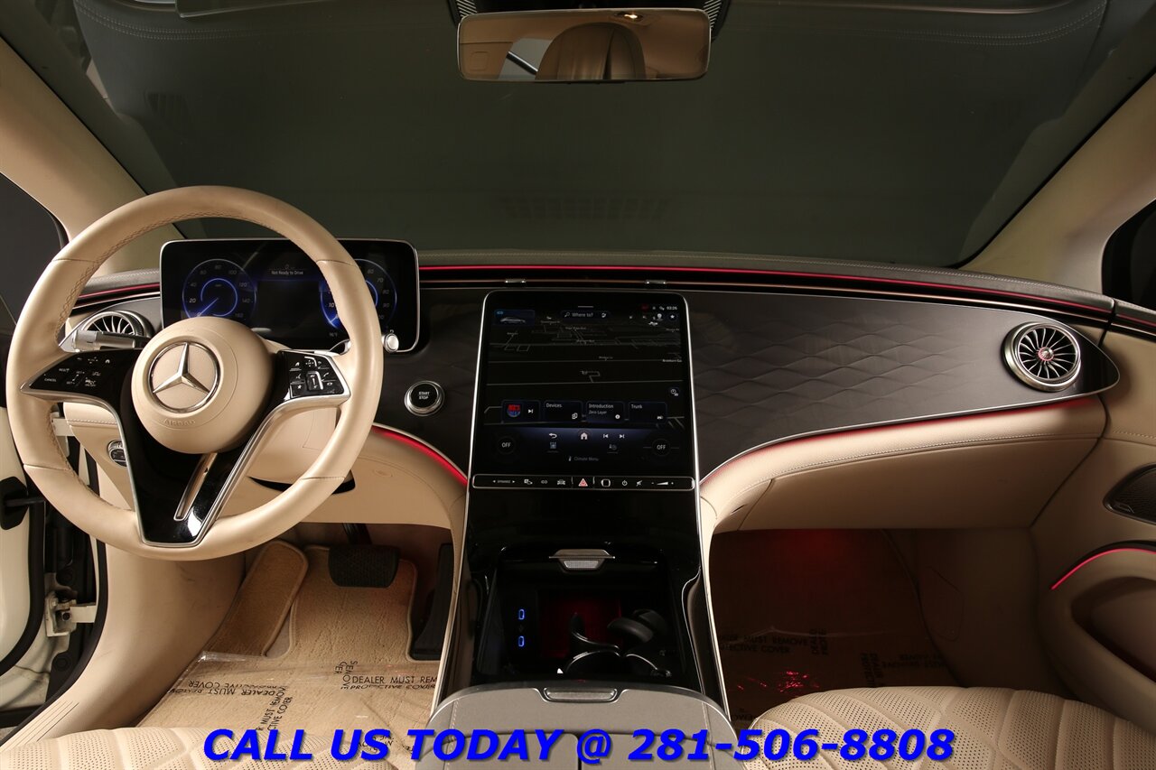 2022 Mercedes-Benz EQS 450+ 2022 EQS 450+ DIAMOND WHITE NAV PANO ADAPTCRUISE - Photo 3 - Houston, TX 77031