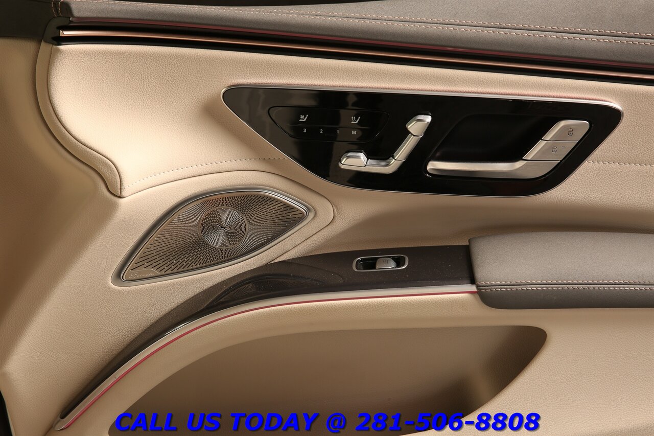 2022 Mercedes-Benz EQS 450+ 2022 EQS 450+ DIAMOND WHITE NAV PANO ADAPTCRUISE - Photo 27 - Houston, TX 77031