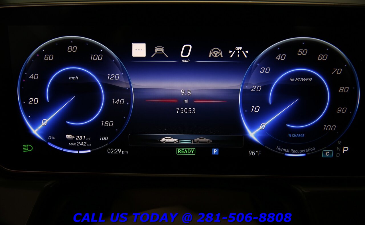 2022 Mercedes-Benz EQS 450+ 2022 EQS 450+ DIAMOND WHITE NAV PANO ADAPTCRUISE - Photo 16 - Houston, TX 77031