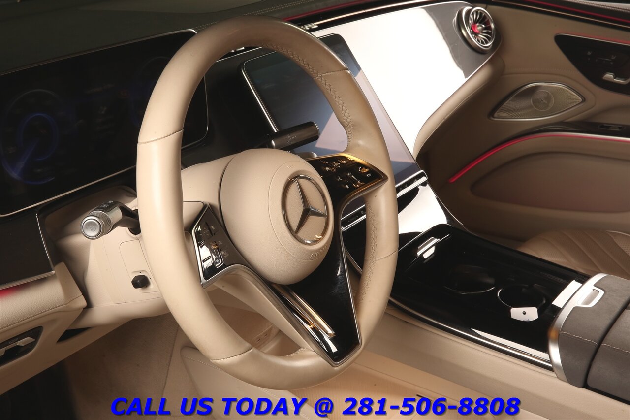 2022 Mercedes-Benz EQS 450+ 2022 EQS 450+ DIAMOND WHITE NAV PANO ADAPTCRUISE - Photo 11 - Houston, TX 77031