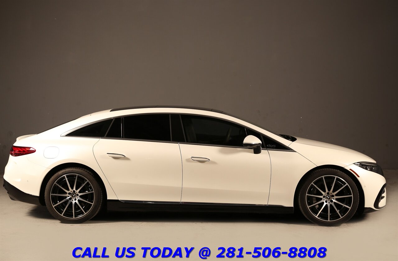 2022 Mercedes-Benz EQS 450+ 2022 EQS 450+ DIAMOND WHITE NAV PANO ADAPTCRUISE - Photo 30 - Houston, TX 77031