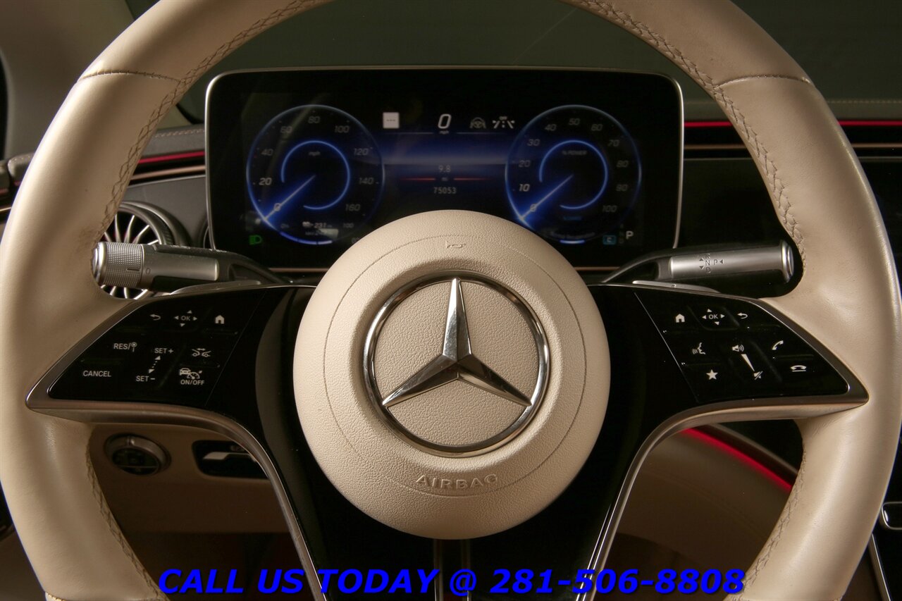 2022 Mercedes-Benz EQS 450+ 2022 EQS 450+ DIAMOND WHITE NAV PANO ADAPTCRUISE - Photo 15 - Houston, TX 77031