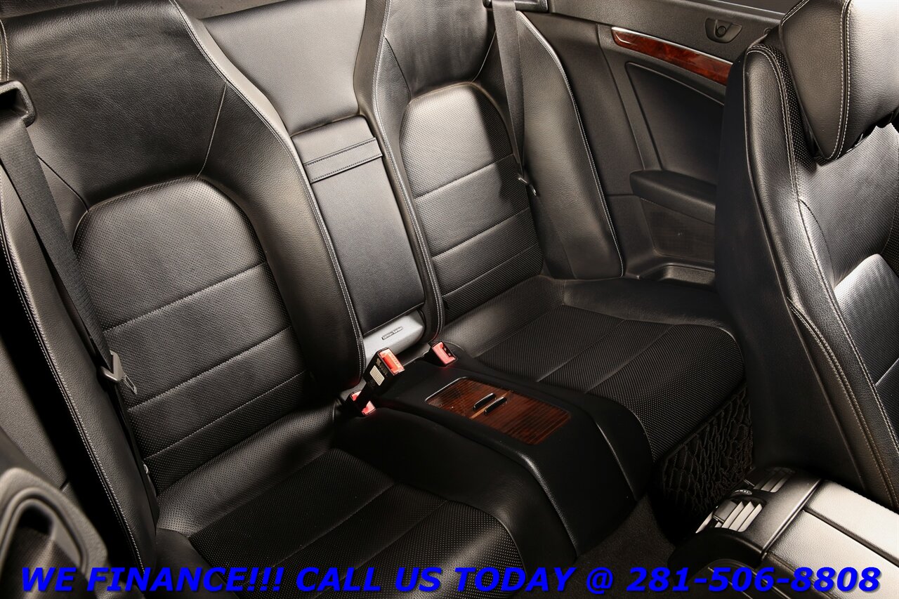 2011 Mercedes-Benz 2011 E 550 P2 CONVERTIBLE NAV SPORT HARMAN 72K MLS   - Photo 23 - Houston, TX 77031