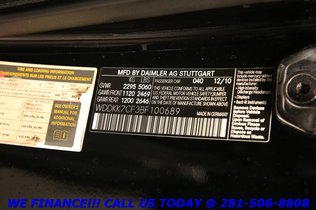 2011 Mercedes-Benz 2011 E 550 P2 CONVERTIBLE NAV SPORT HARMAN 72K MLS   - Photo 29 - Houston, TX 77031