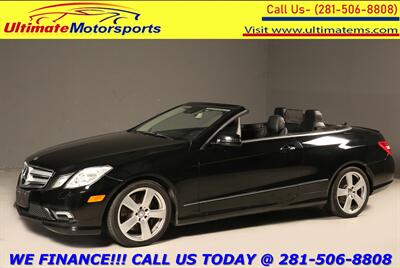 2011 Mercedes-Benz 2011 E 550 P2 CONVERTIBLE NAV SPORT HARMAN 72K MLS Convertible