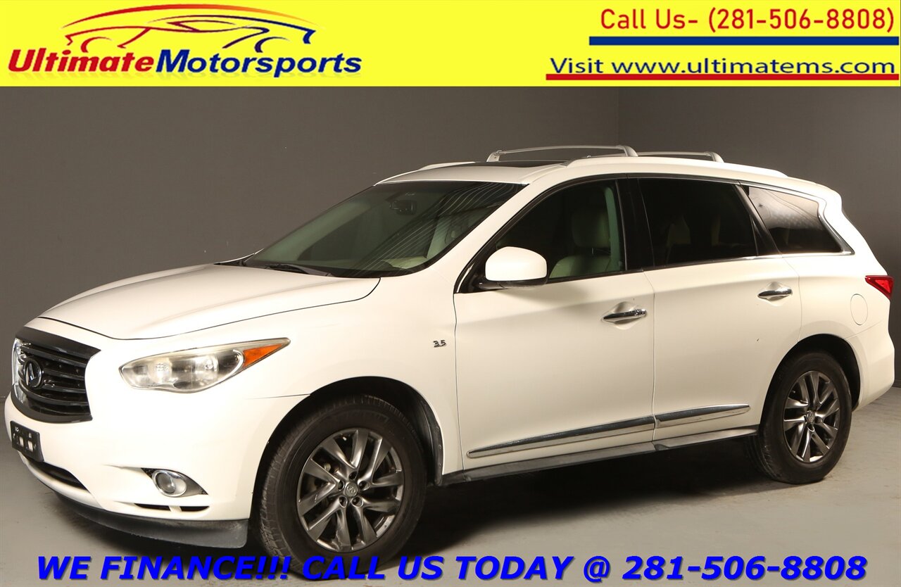 2014 INFINITI QX60 2014 SUN SPORT HEATSEAT 3RD ROW CAMERA   - Photo 1 - Houston, TX 77031