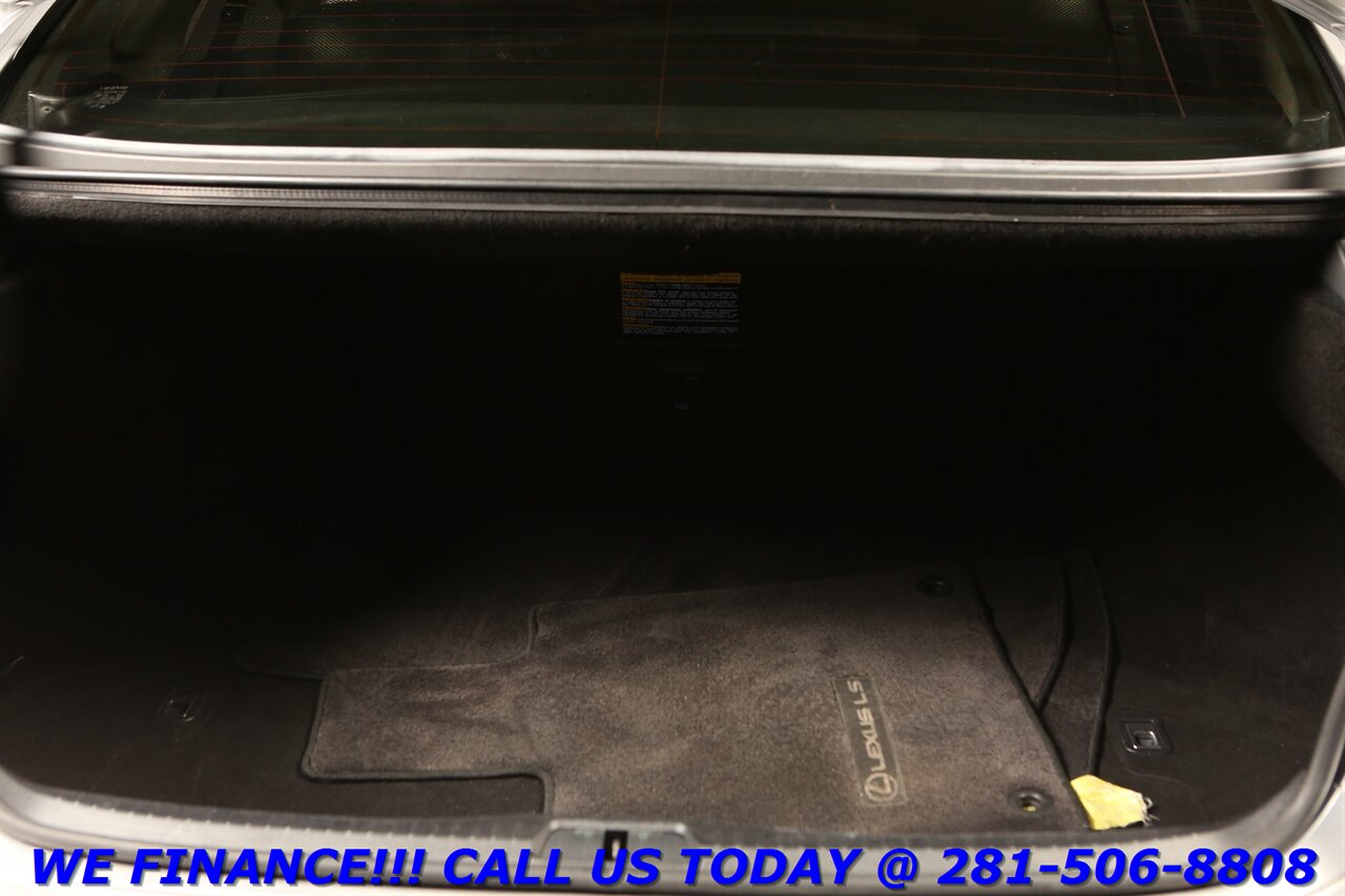 2013 Lexus LS 2013 460L NAV SUN BLINDSPT MARK LEVINSON ALCANTERA   - Photo 27 - Houston, TX 77031