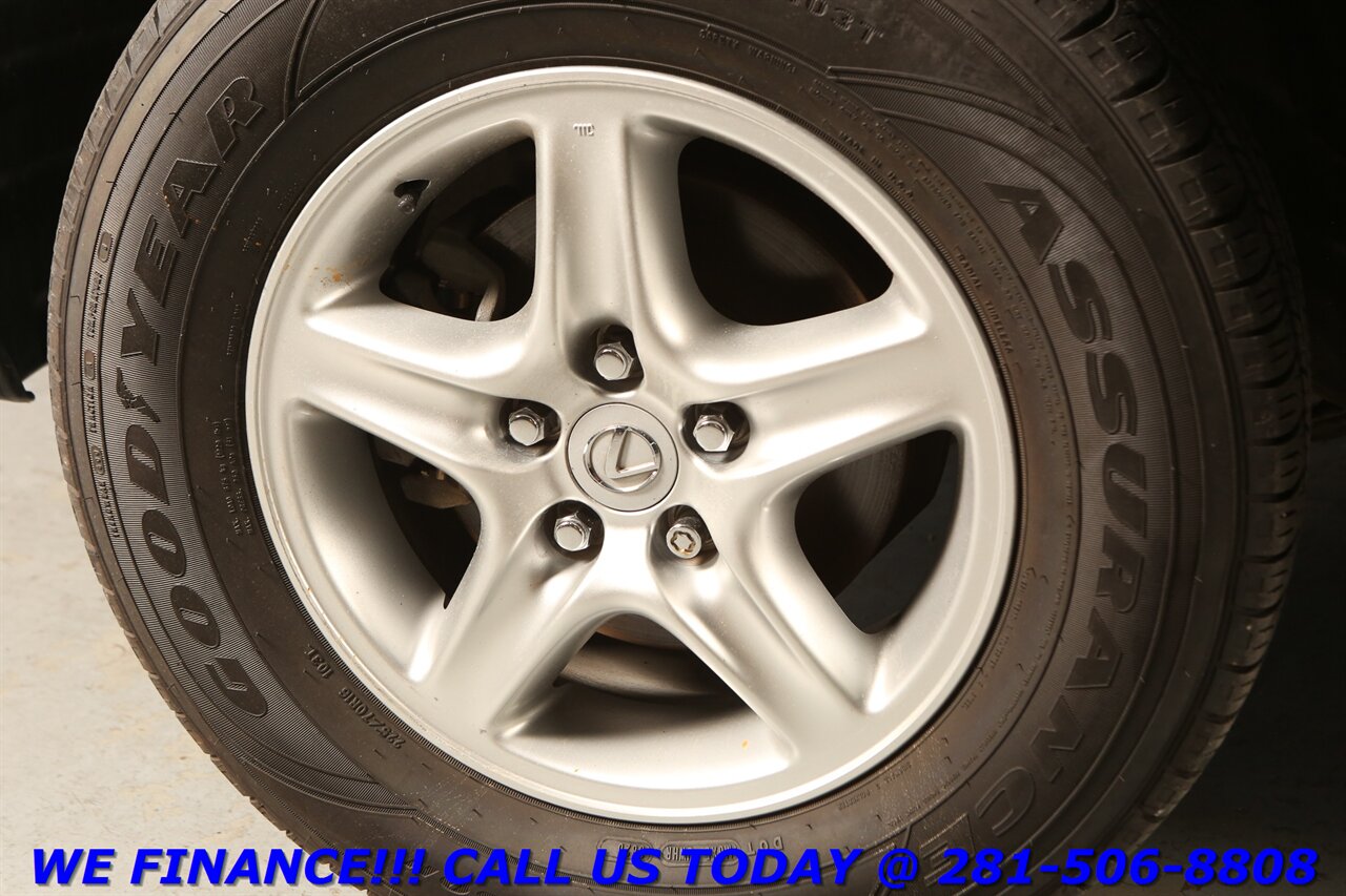 2003 Lexus LEXUS RX 300 SUN LEATHER WOOD ROOF RACK BOOKS & MANUALS - Photo 24 - Houston, TX 77031