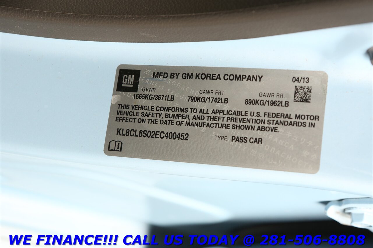 2014 Chevrolet Spark 2014 EV 2LT LEATHER HEATSEAT KEYLESS 69K MLS   - Photo 27 - Houston, TX 77031