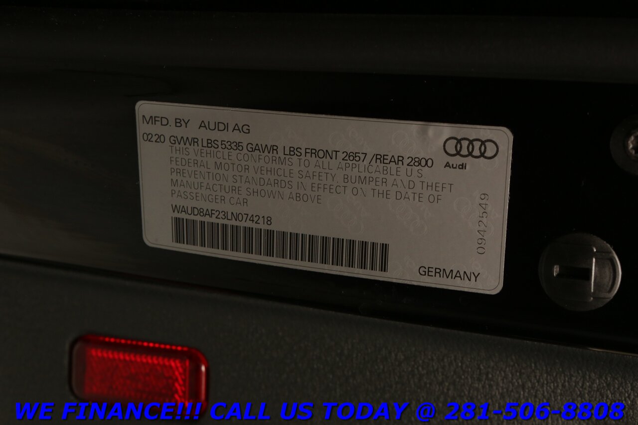 2020 Audi A6 2020 Quattro Premium+ AWD NAV SUN BLIND 49K MLS   - Photo 29 - Houston, TX 77031