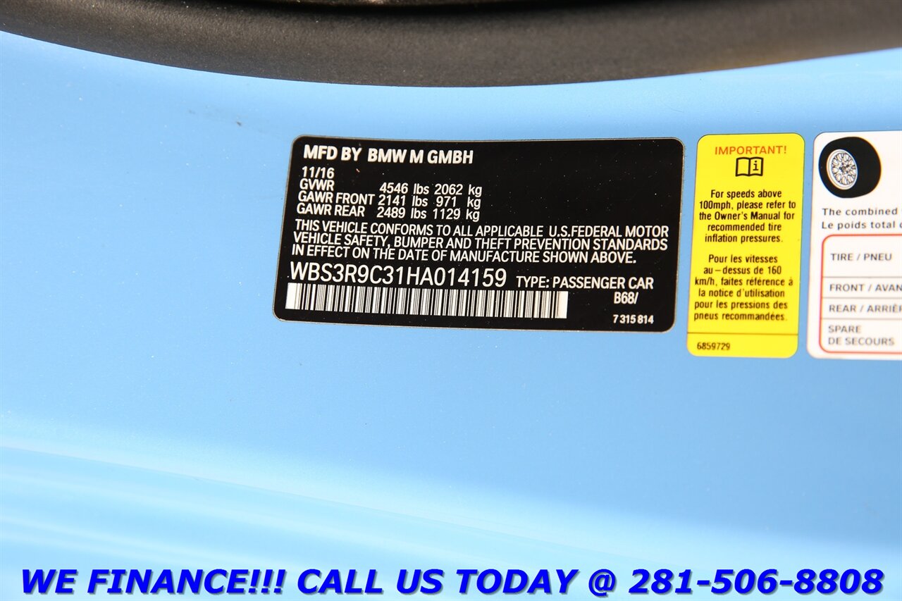 2017 BMW M4 2017 COMP PKG NAV SUN CARBON YAS MARINA   - Photo 30 - Houston, TX 77031